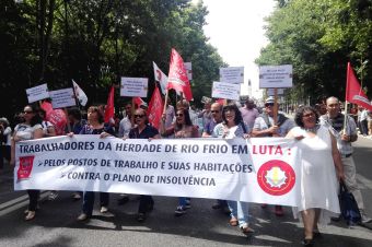 Na manifestação de 3 de Junho em Lisboa 20170603RioFrio-na-manif
